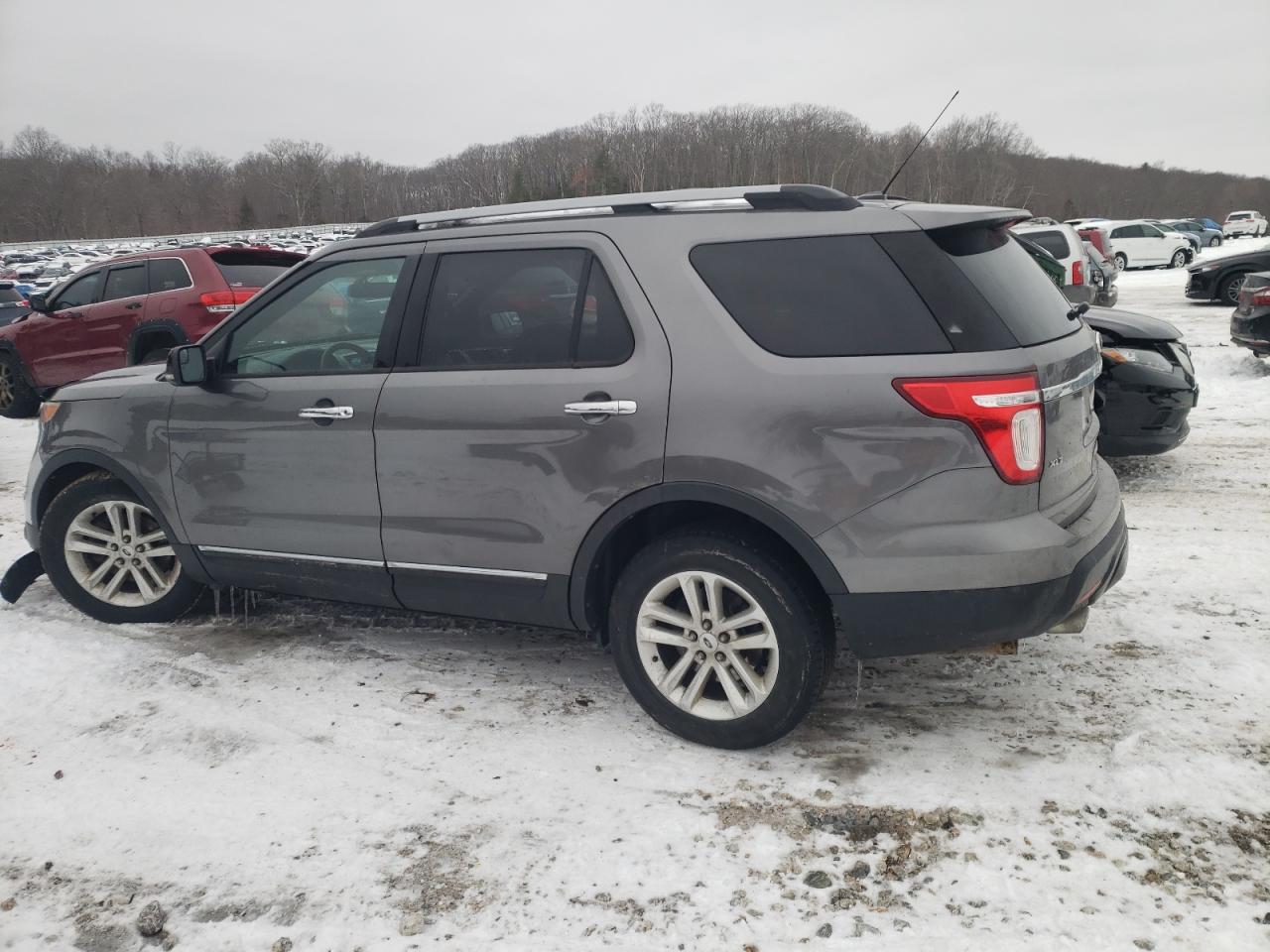 2013 Ford Explorer VIN 1FM5K8D87DGA43578 Copart auction photo, front end / undercarriage damage thumbnail 2