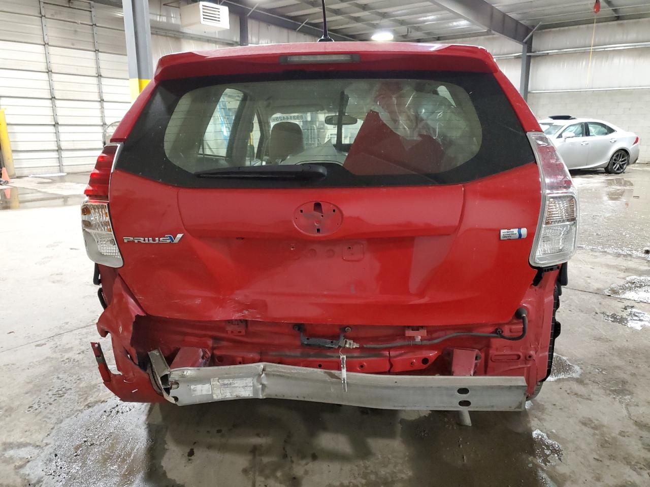 2015 Toyota Prius VIN JTDZN3EU1FJ019441 Copart auction photo, rear end / side damage thumbnail 6