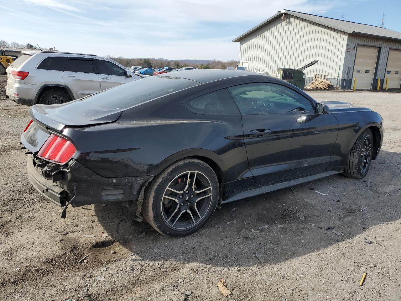2017 Ford Mustang VIN 1FA6P8AM4H5286428 Copart auction photo, front end / rear end damage thumbnail 3
