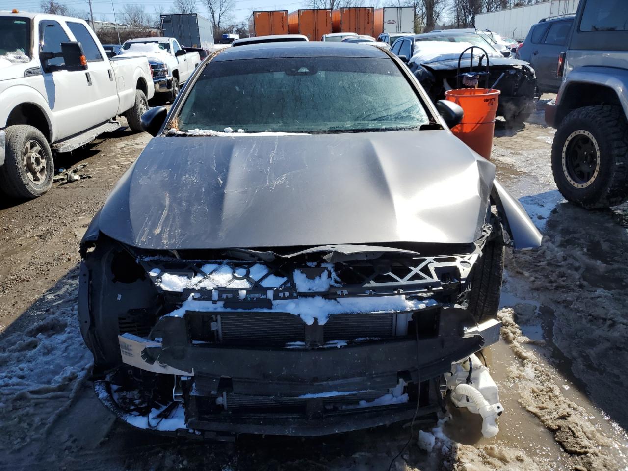 2022 Mercedes-Benz CLA-klasse VIN W1K5J4HB1NN287249 Copart auction photo, front end damage thumbnail 5