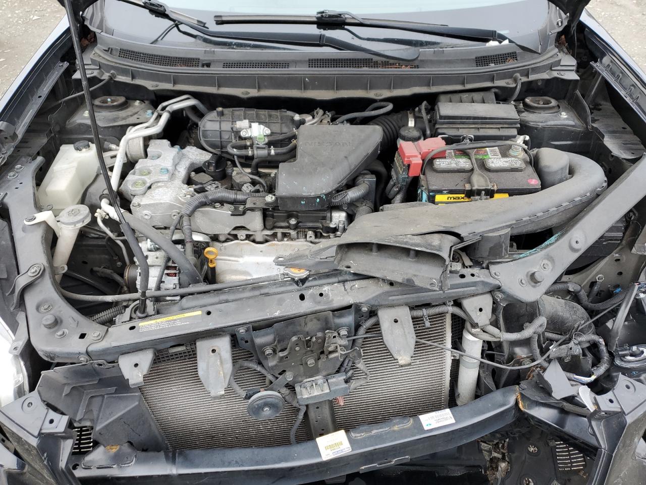 2013 Nissan Rogue VIN JN8AS5MV4DW123793 Copart auction photo, front end damage thumbnail 13