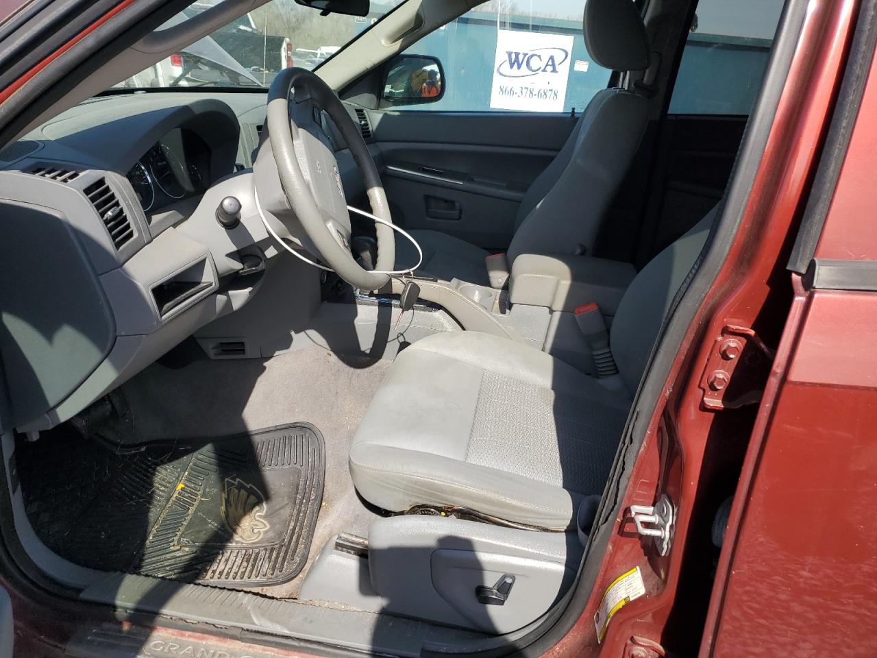 2007 Jeep Grand Cherokee VIN 1J8GS48K97C699216 Copart auction photo, front end damage thumbnail 7