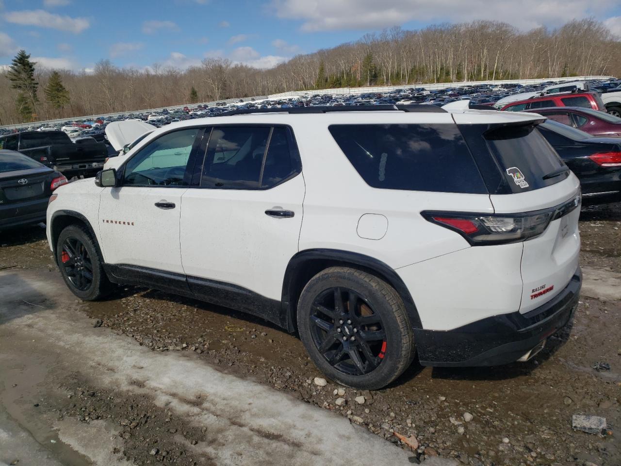 2018 Chevrolet Traverse VIN 1GNEVJKW6JJ162281 Copart auction photo, side damage thumbnail 2
