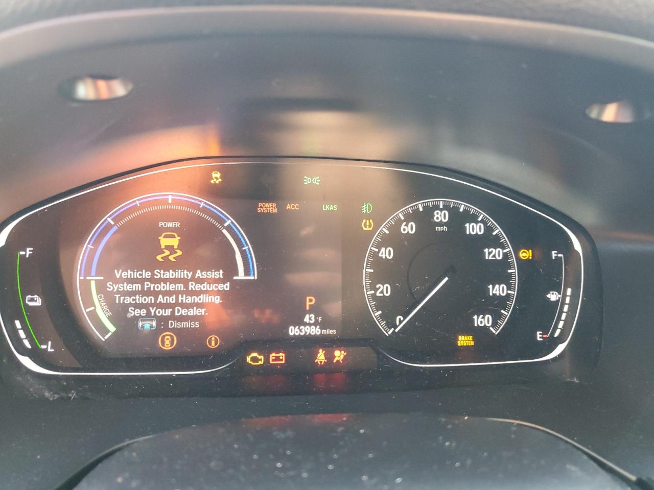 2020 Honda Insight VIN 19XZE4F90LE012358 Copart auction photo, all over damage thumbnail 9