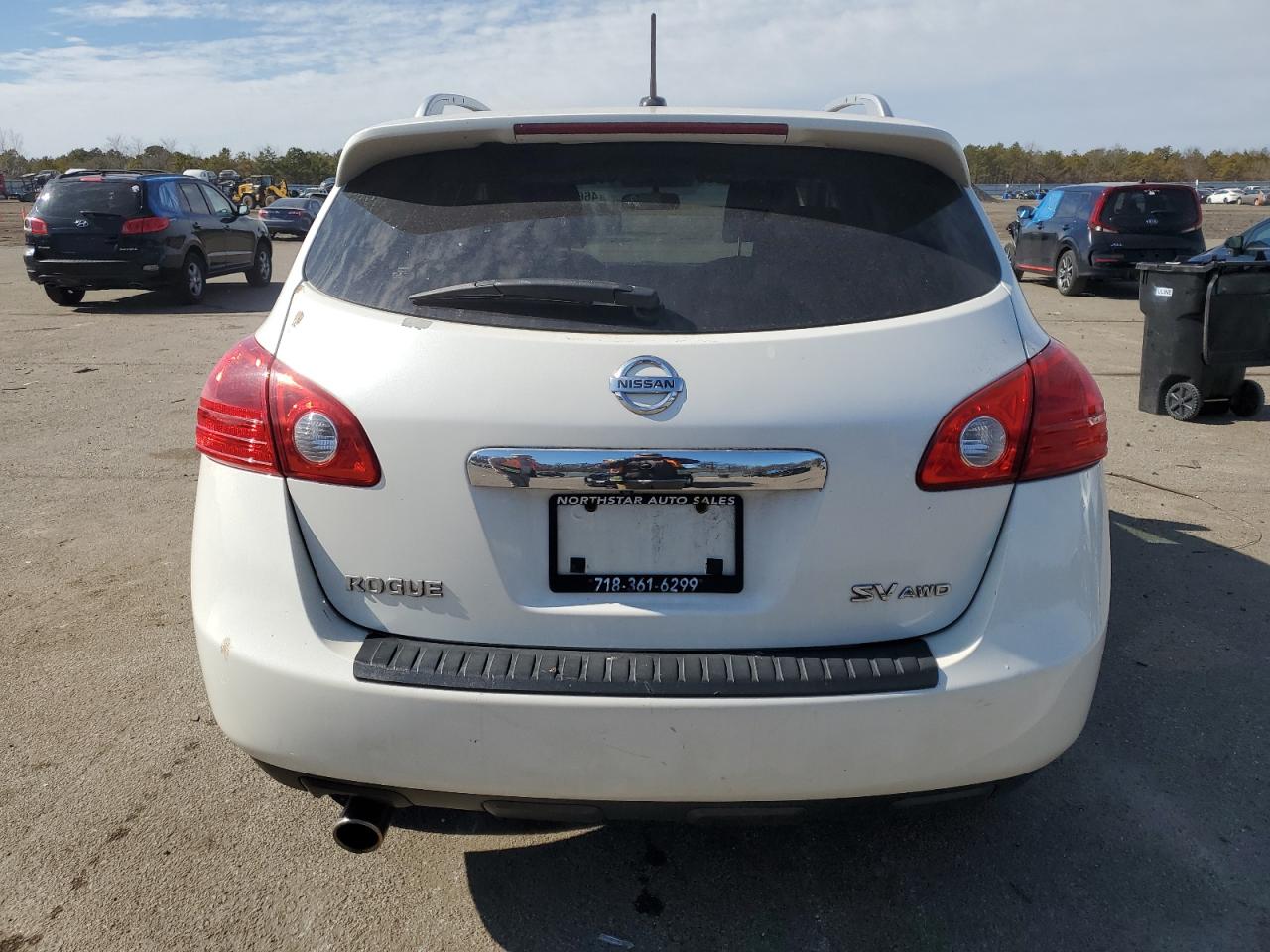 2011 Nissan Rogue VIN JN8AS5MV8BW313349 Copart auction photo, front end / minor dent/scratches damage thumbnail 6