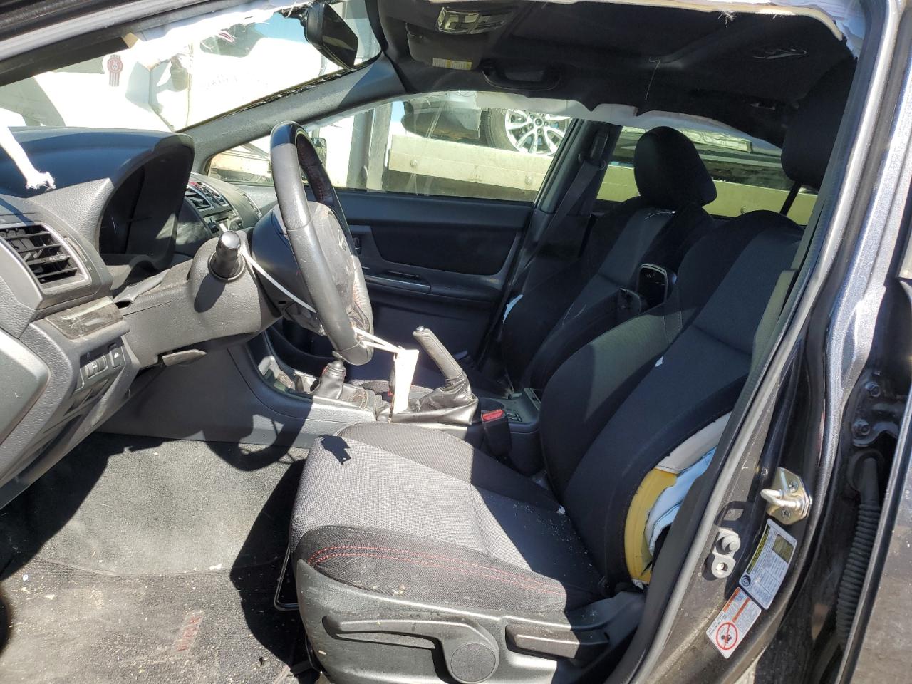 2018 Subaru WRX VIN JF1VA1C61J9839084 Copart auction photo, all over damage thumbnail 7