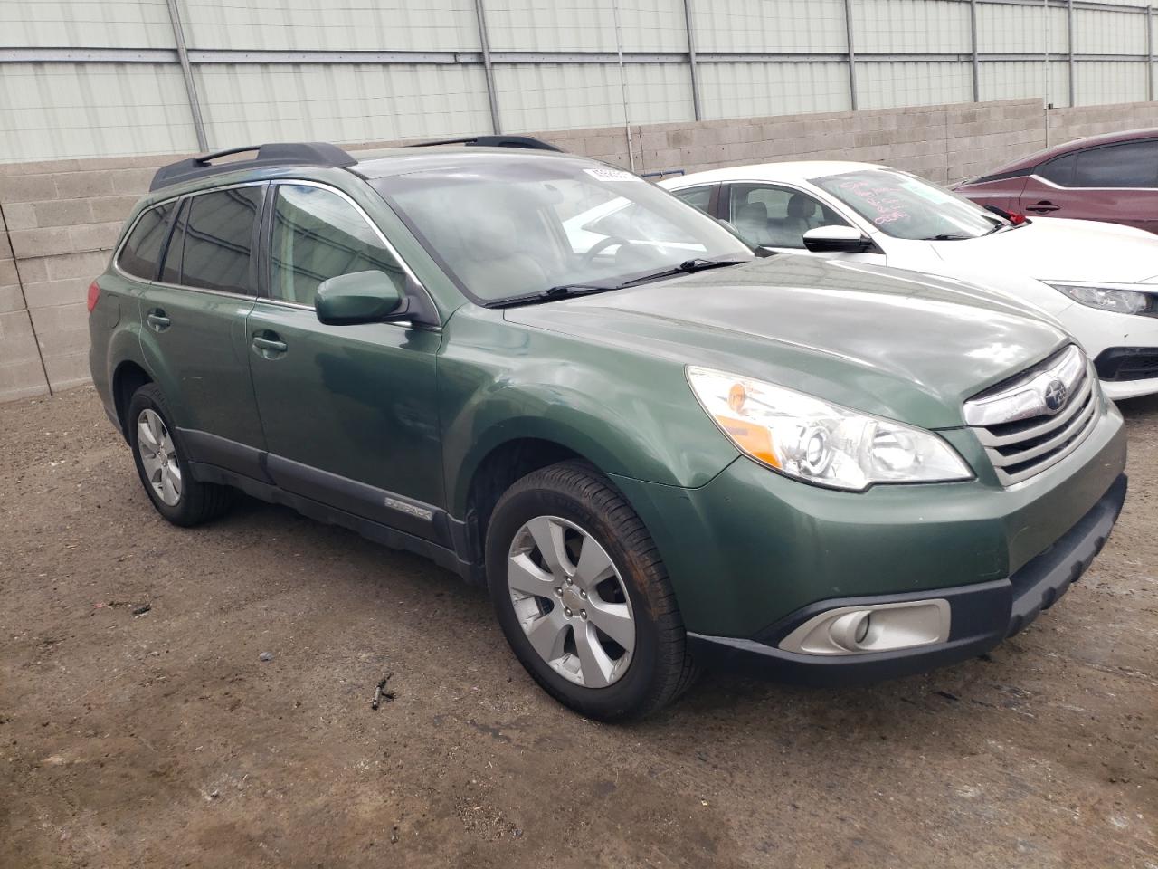 2012 Subaru Outback VIN 4S4BRCCC2C1222085 Copart auction photo, mechanical damage thumbnail 4