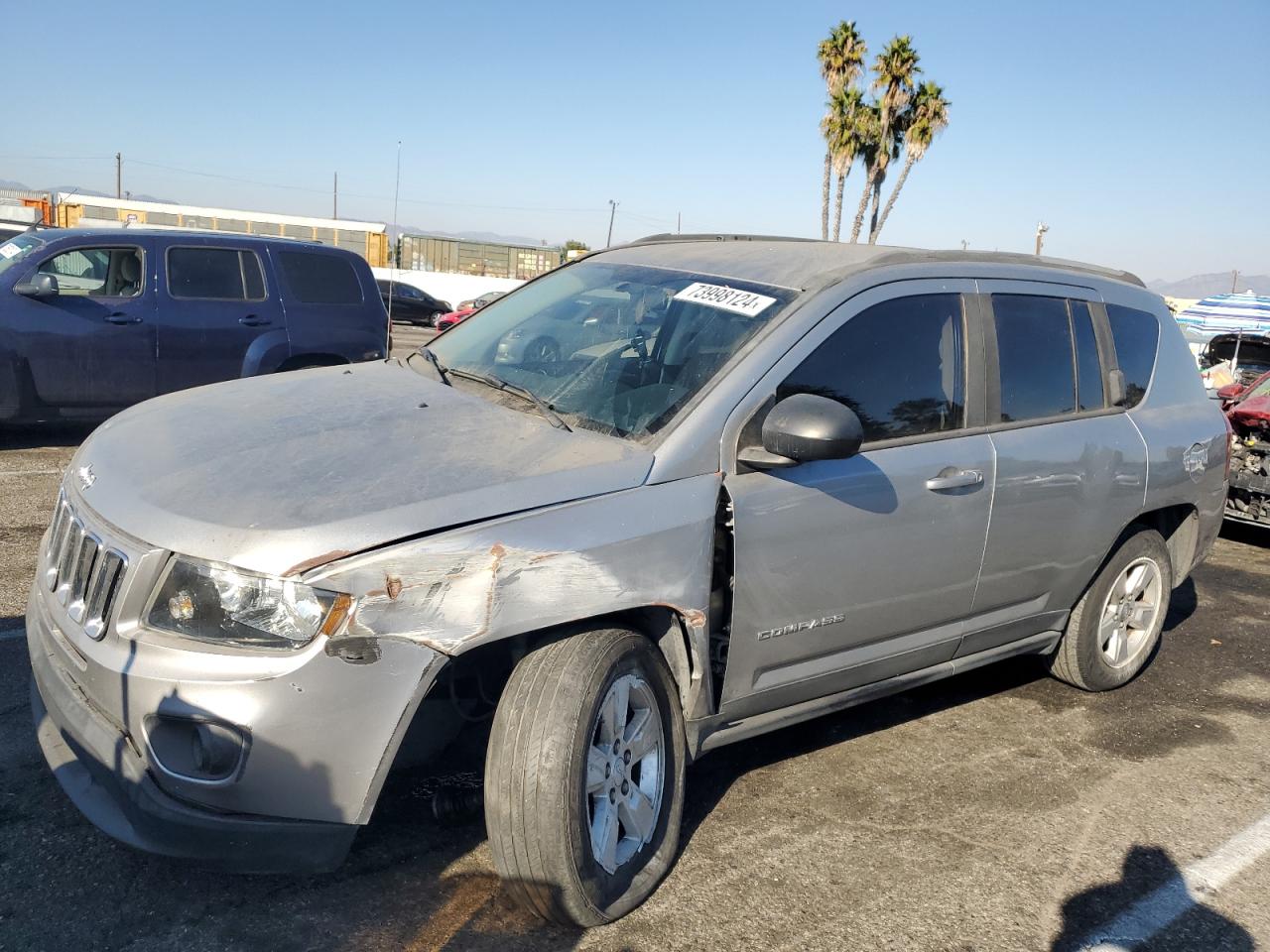 2015 Jeep Compass VIN 1C4NJCBA8FD249674