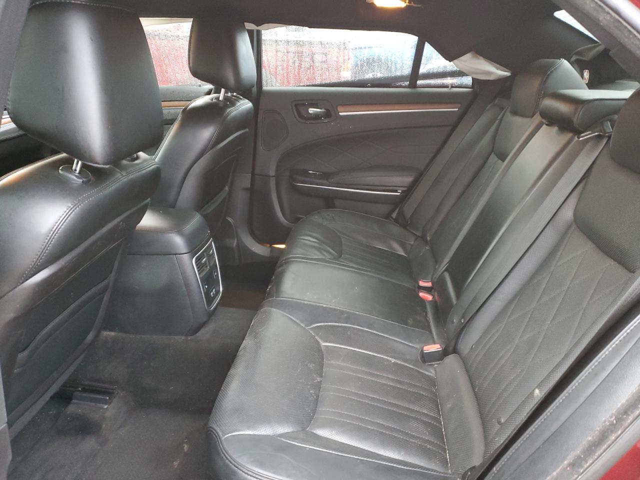 2016 Chrysler 300 VIN 2C3CCASG4GH225181 Copart auction photo, rear end / side damage thumbnail 10