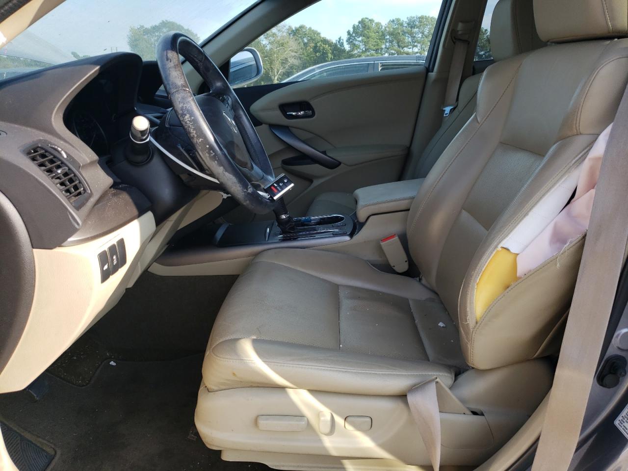 2015 Acura RDX VIN 5J8TB3H55FL003610 Copart auction photo, front end / rear end damage thumbnail 7