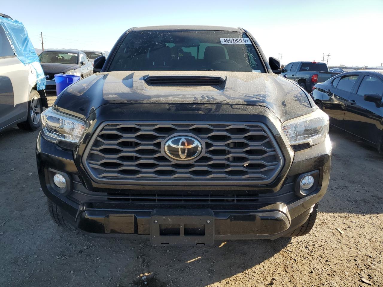 2020 Toyota Tacoma VIN 3TMBZ5DN9LM027054 Copart auction photo, undercarriage / side damage thumbnail 5