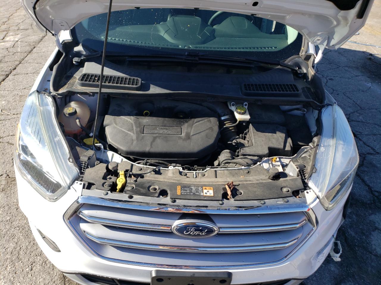 2017 Ford Escape VIN 1FMCU9G91HUD41076 Copart auction photo, front end damage thumbnail 12