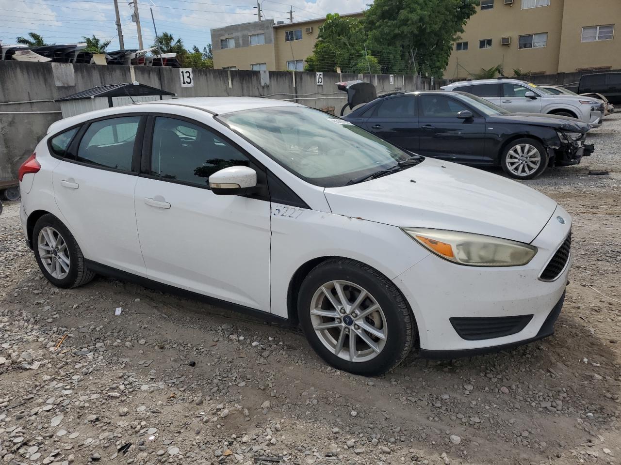 2015 Ford Focus VIN 1FADP3K27FL264052 Copart auction photo, rear end damage thumbnail 4