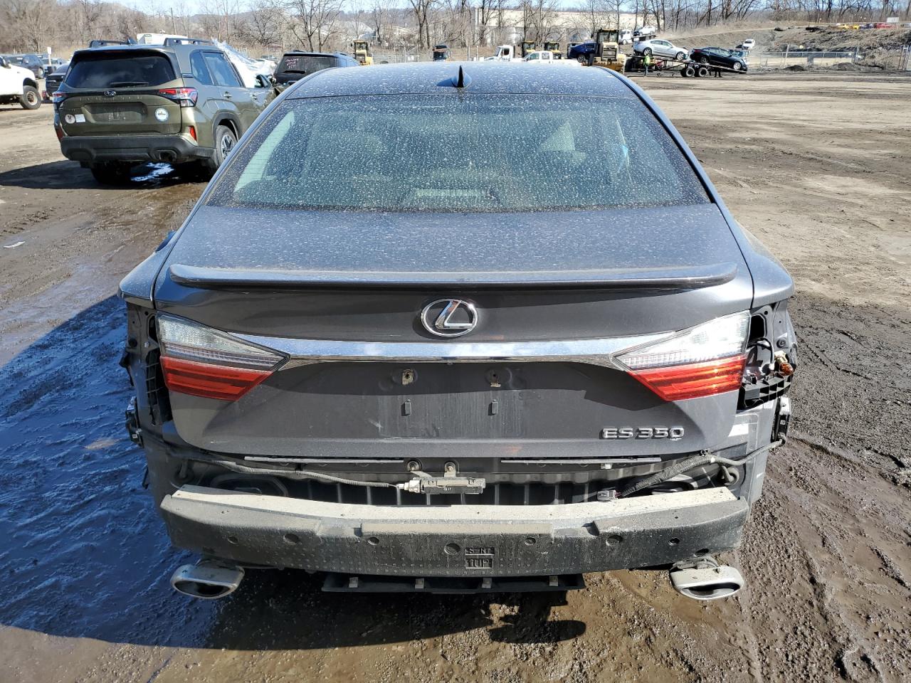 2017 Lexus ES VIN 58ABK1GG7HU066467 Copart auction photo, rear end / minor dent/scratches damage thumbnail 6