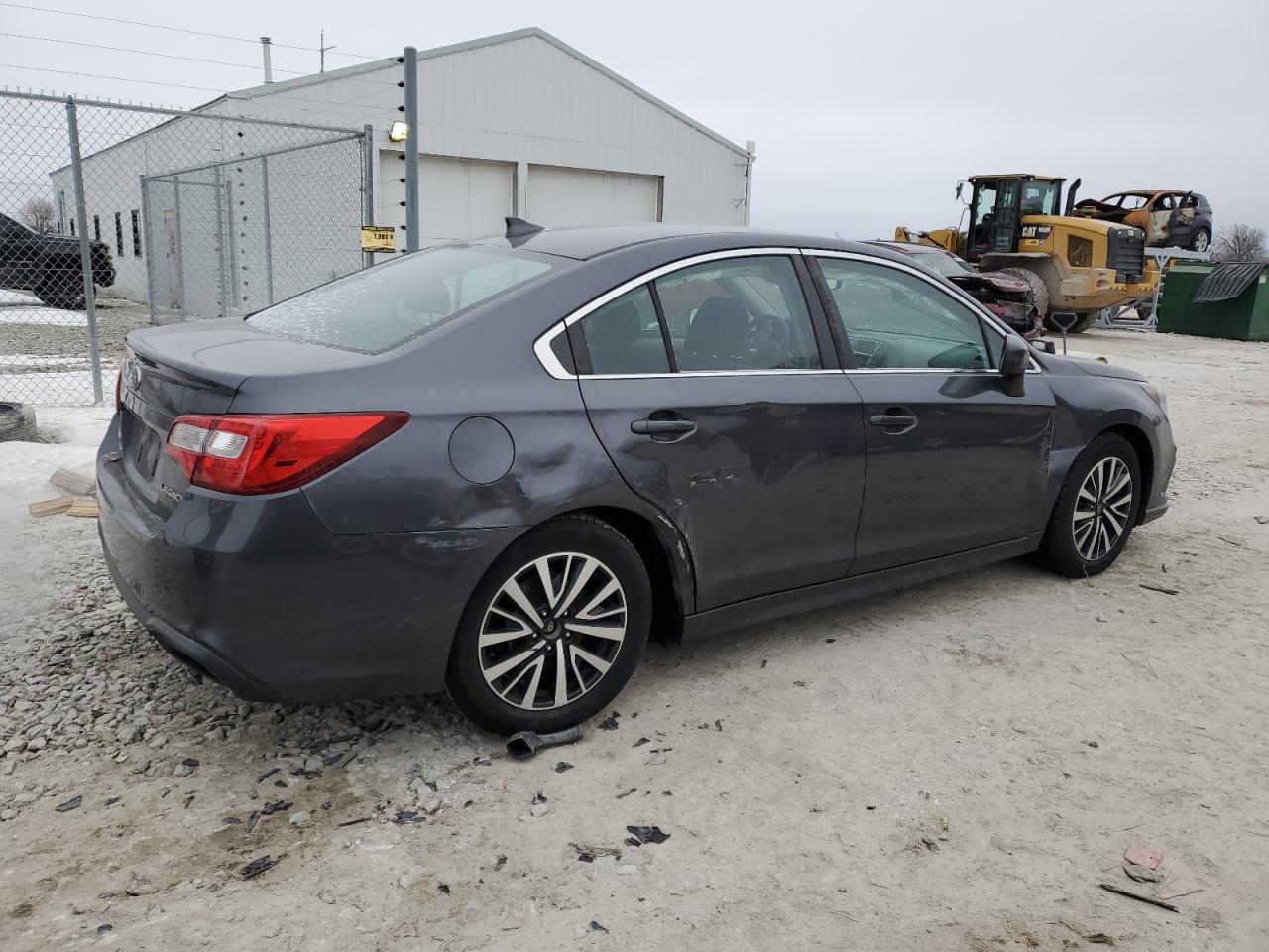 2018 Subaru Legacy VIN 4S3BNAC63J3021084 Copart auction photo, side damage thumbnail 3