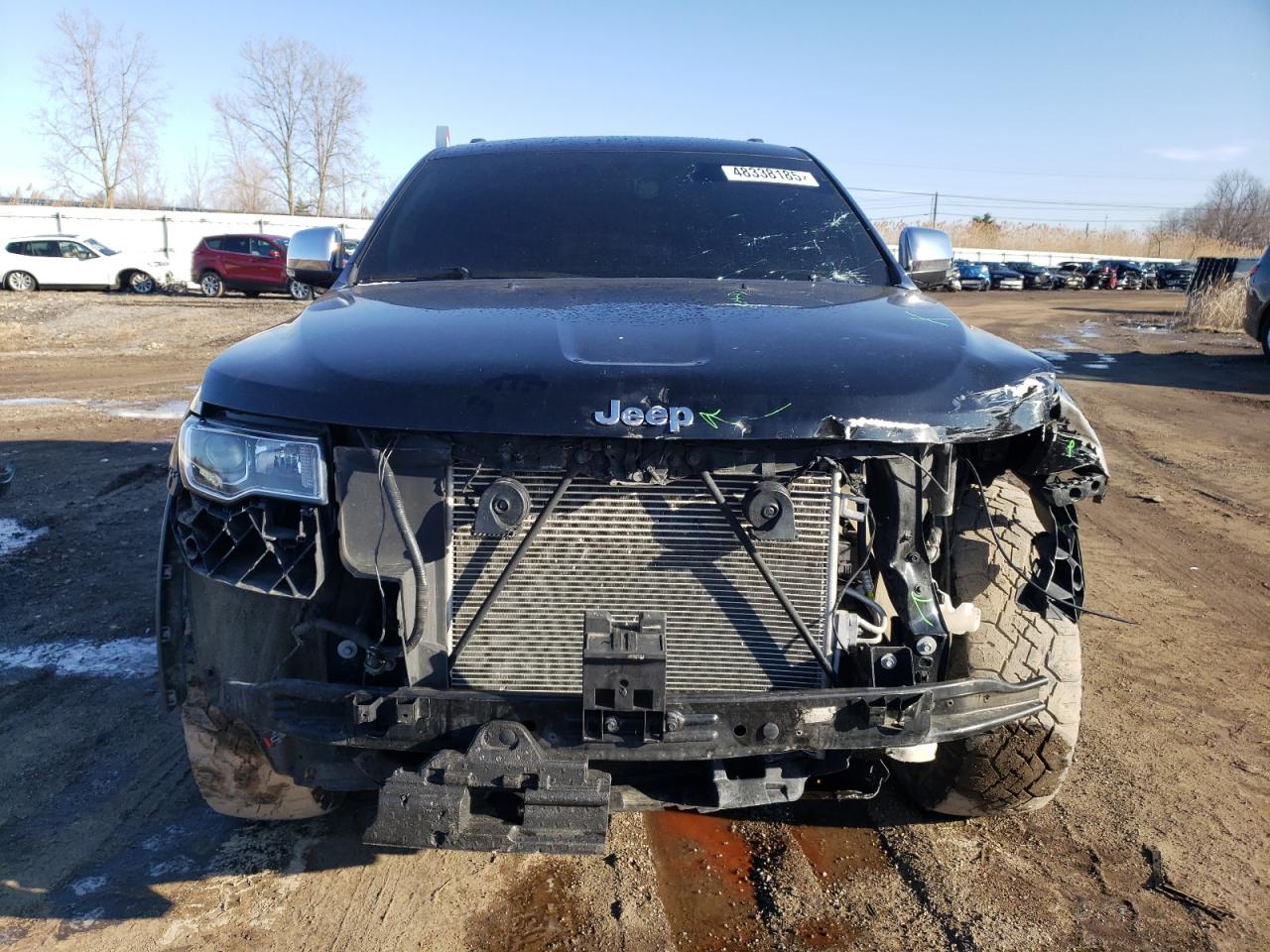 2019 Jeep Grand Cherokee VIN 1C4RJFBG1KC784529 Copart auction photo, front end damage thumbnail 5