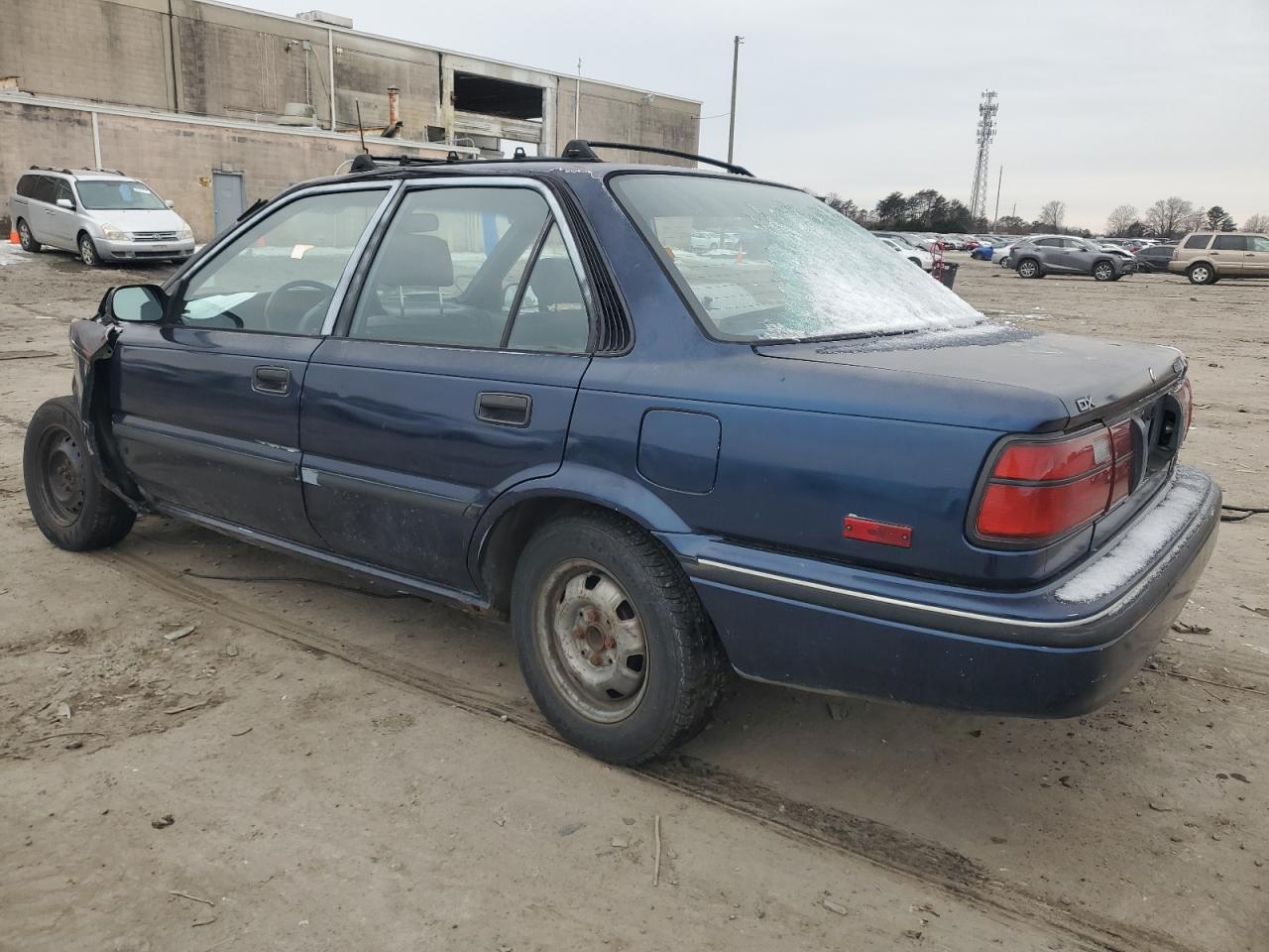 1992 Toyota Corolla VIN 2T1AE94A7NC132165 Copart auction photo, front end / minor dent/scratches damage thumbnail 2