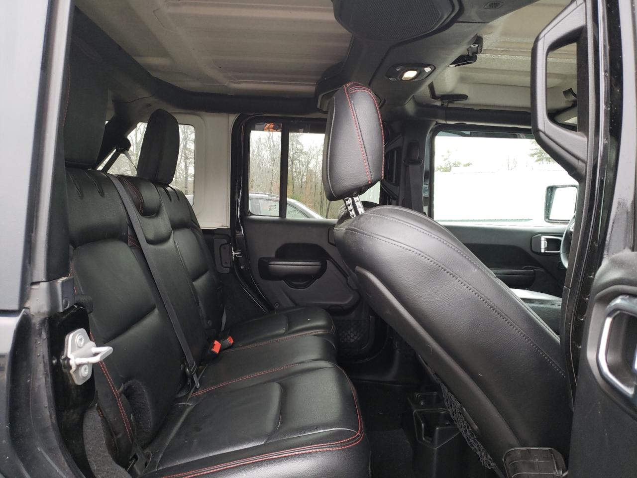 2018 Jeep Wrangler VIN 1C4HJXFG1JW106940 Copart auction photo, undercarriage / front end damage thumbnail 11