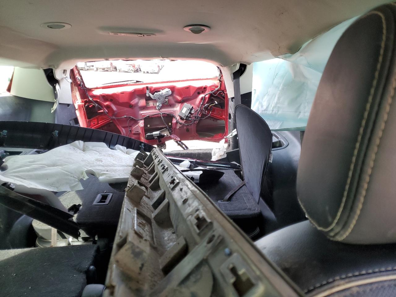 2019 GMC Acadia VIN 1GKKNXLS3KZ189326 Copart auction photo, all over damage thumbnail 10