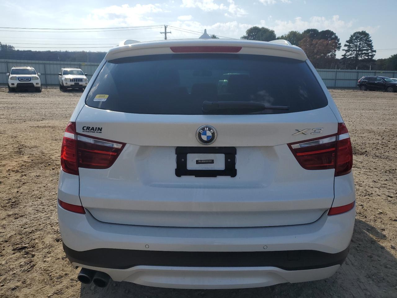 2017 BMW X3 VIN 5UXWX9C54H0T03259 Copart auction photo, front end damage thumbnail 6