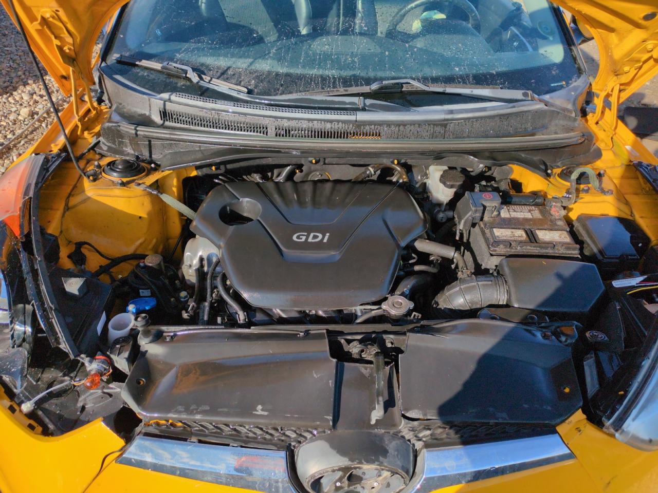 2013 Hyundai Veloster VIN KMHTC6AD7DU087544 Copart auction photo, front end damage thumbnail 11