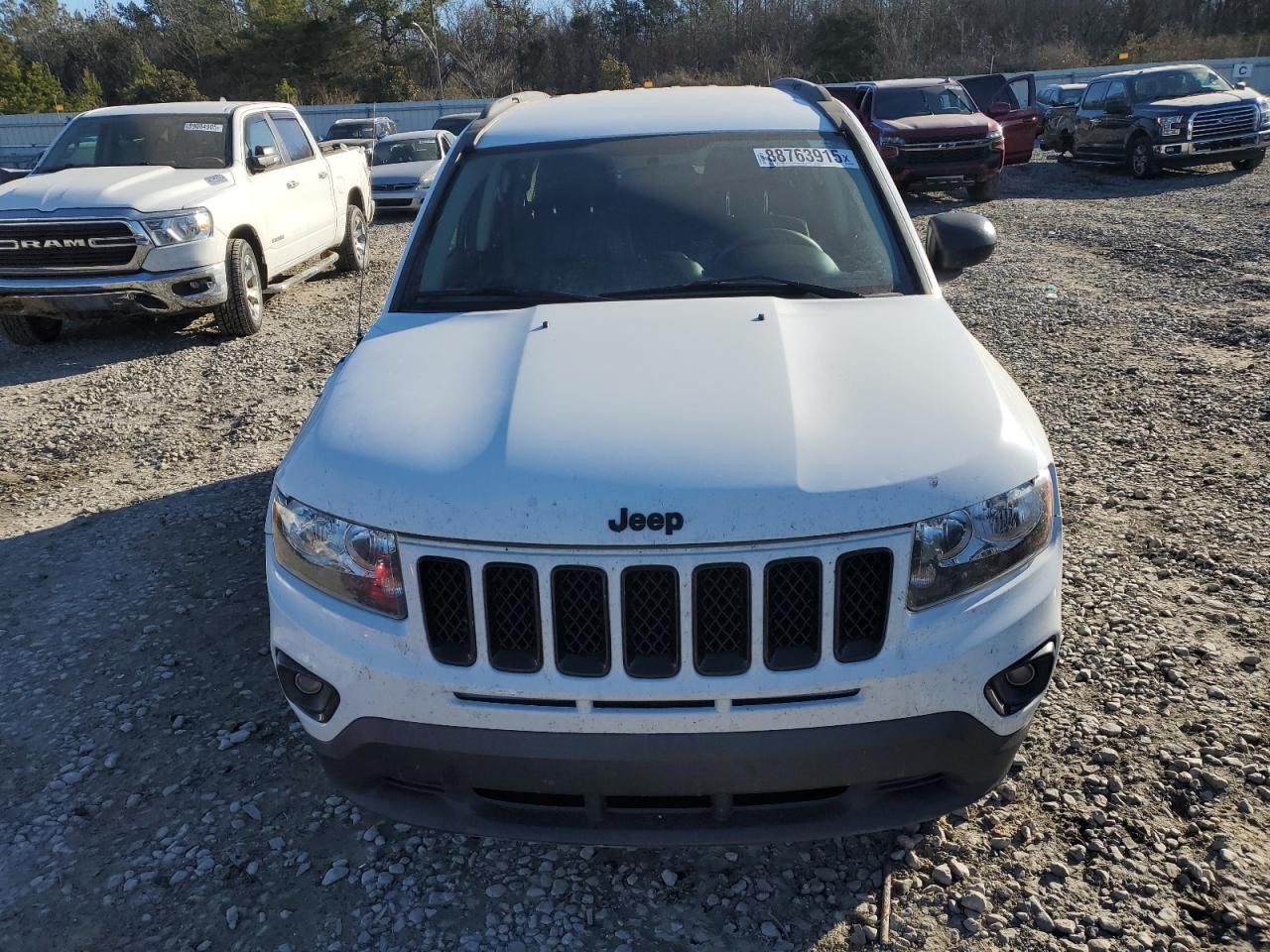 2015 Jeep Compass VIN 1C4NJCBA4FD263717 Copart auction photo, side damage thumbnail 5