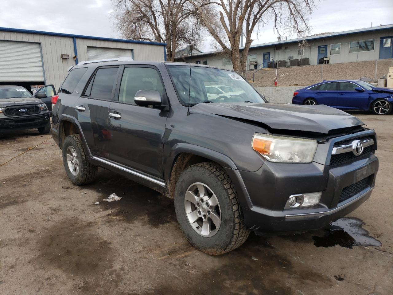2013 Toyota 4Runner VIN JTEBU5JR0D5116438 Copart auction photo, front end / mechanical damage thumbnail 4