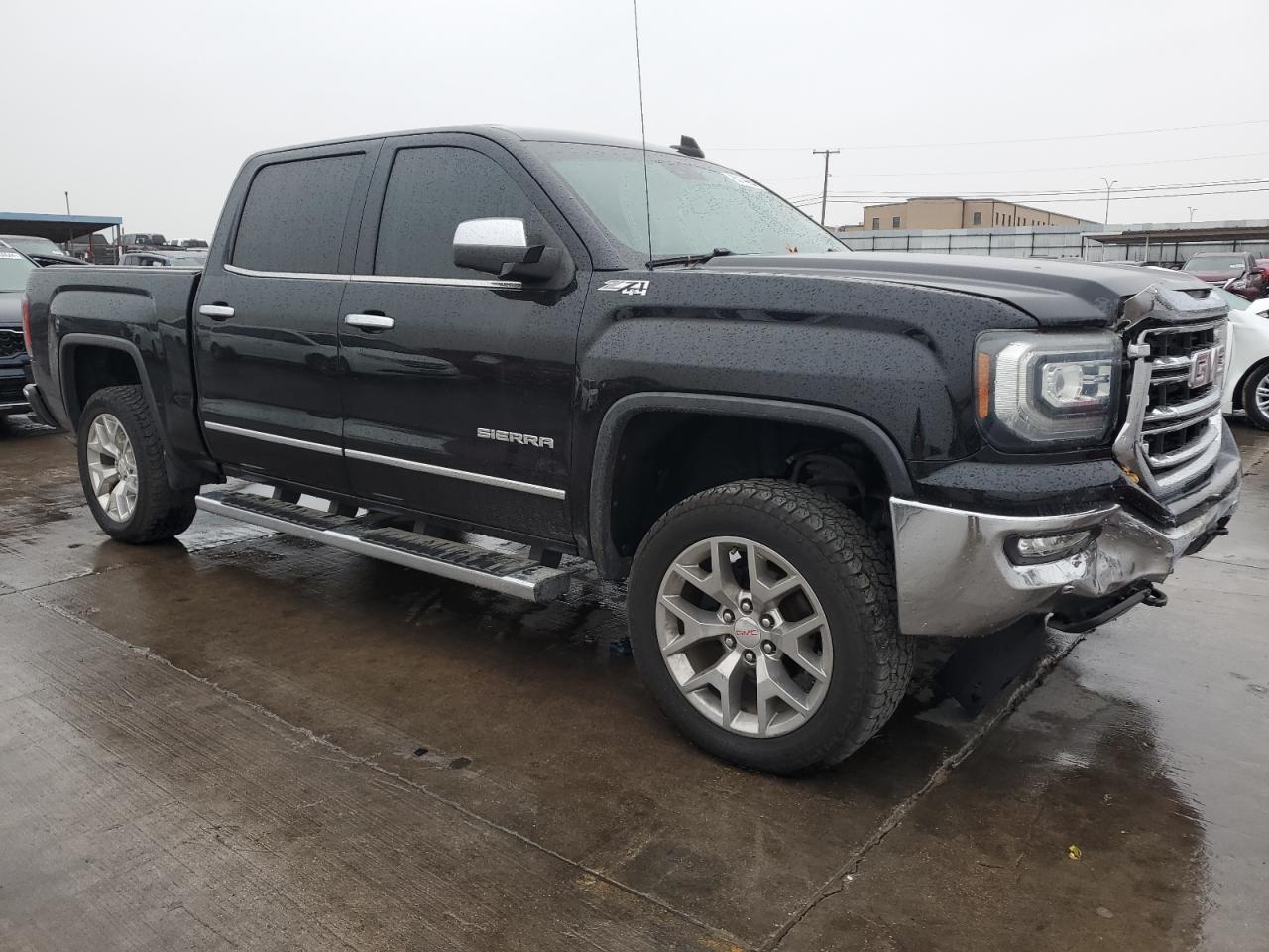 2018 GMC Sierra VIN 3GTU2NEC9JG564433 Copart auction photo, front end damage thumbnail 4