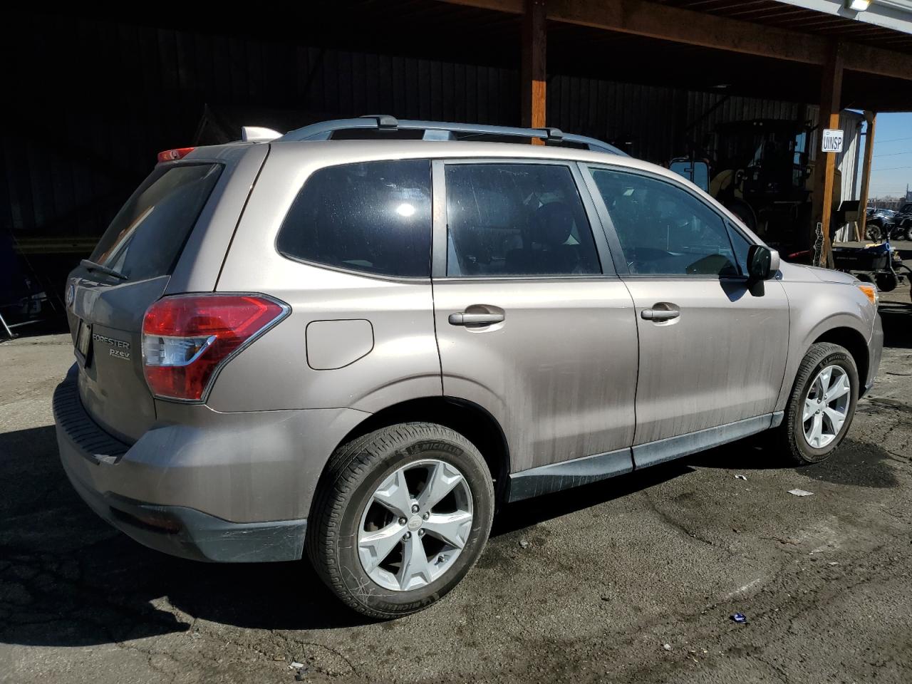 2016 Subaru Forester VIN JF2SJAGC4GH495411 Copart auction photo, side / hail damage thumbnail 3