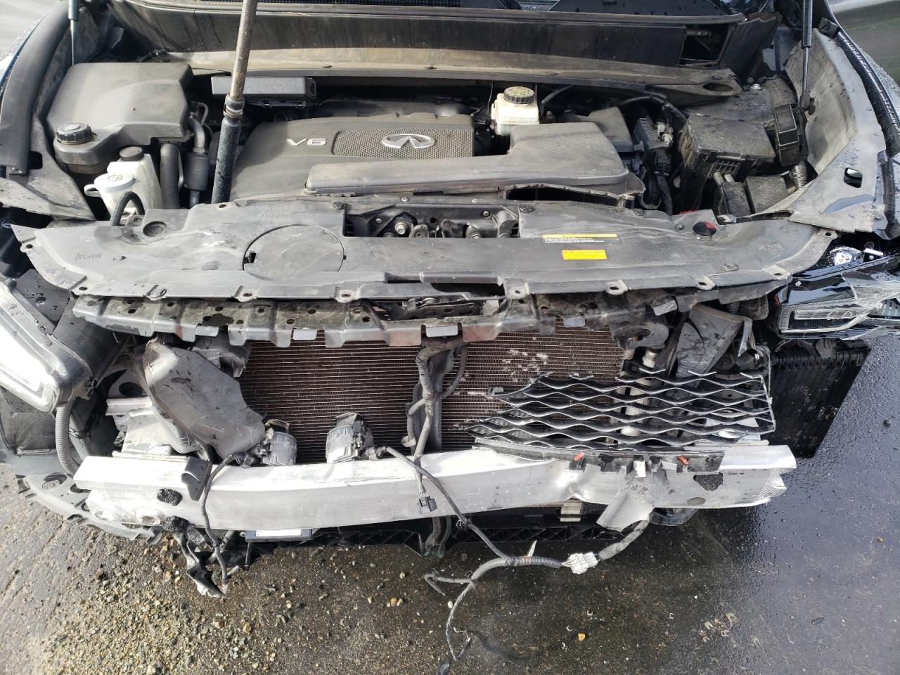 2017 Infiniti QX60 VIN 5N1DL0MM2HC507316 Copart auction photo, front end damage thumbnail 13