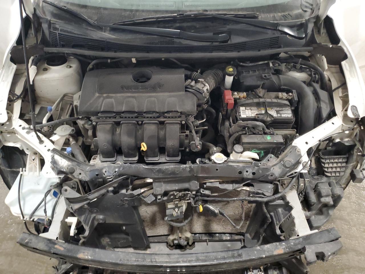 2019 Nissan Sentra VIN 3N1AB7AP0KL610752 Copart auction photo, front end damage thumbnail 11