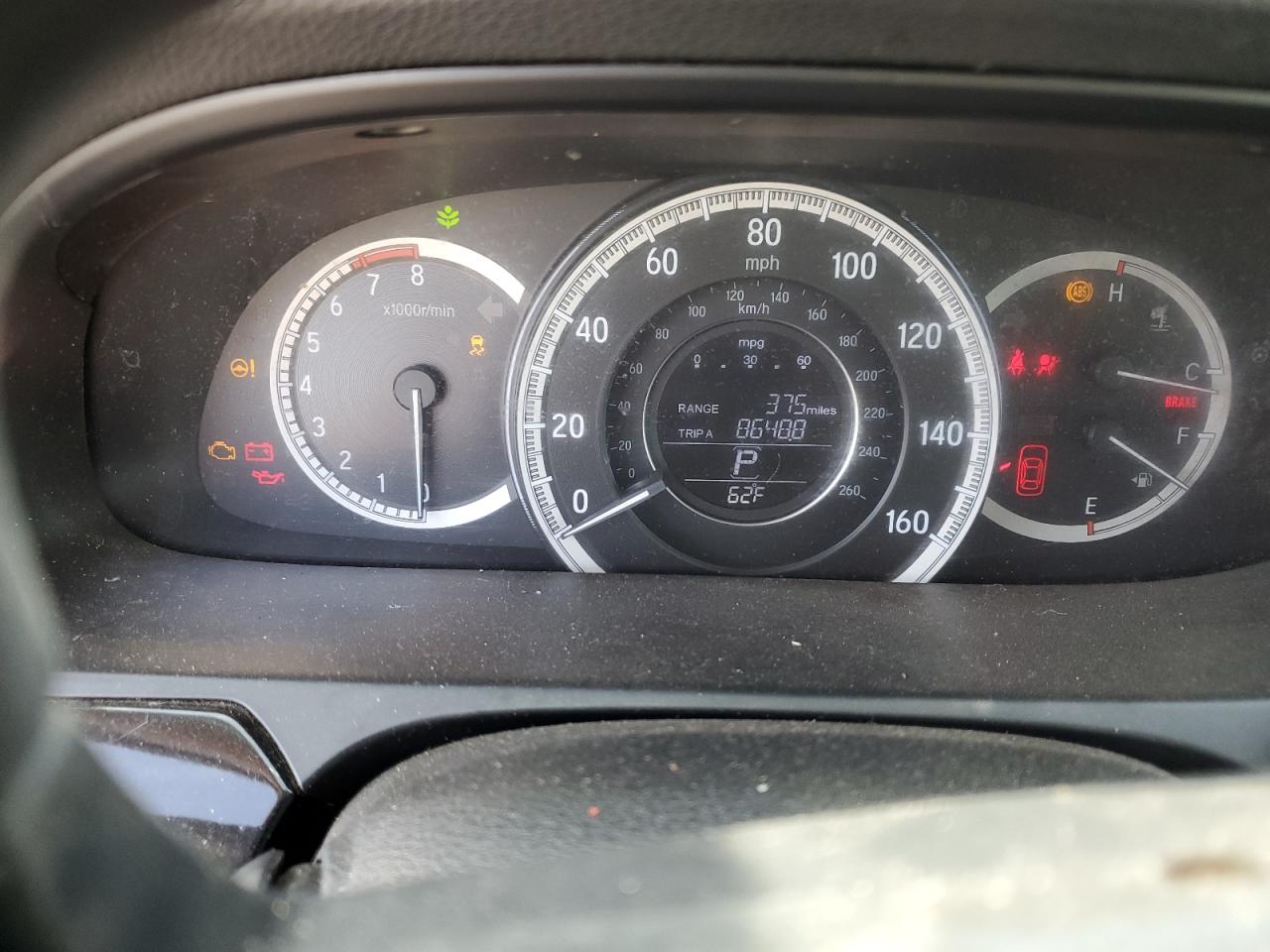2017 Honda Accord VIN 1HGCR2F34HA028553 Copart auction photo, front end / side damage thumbnail 9