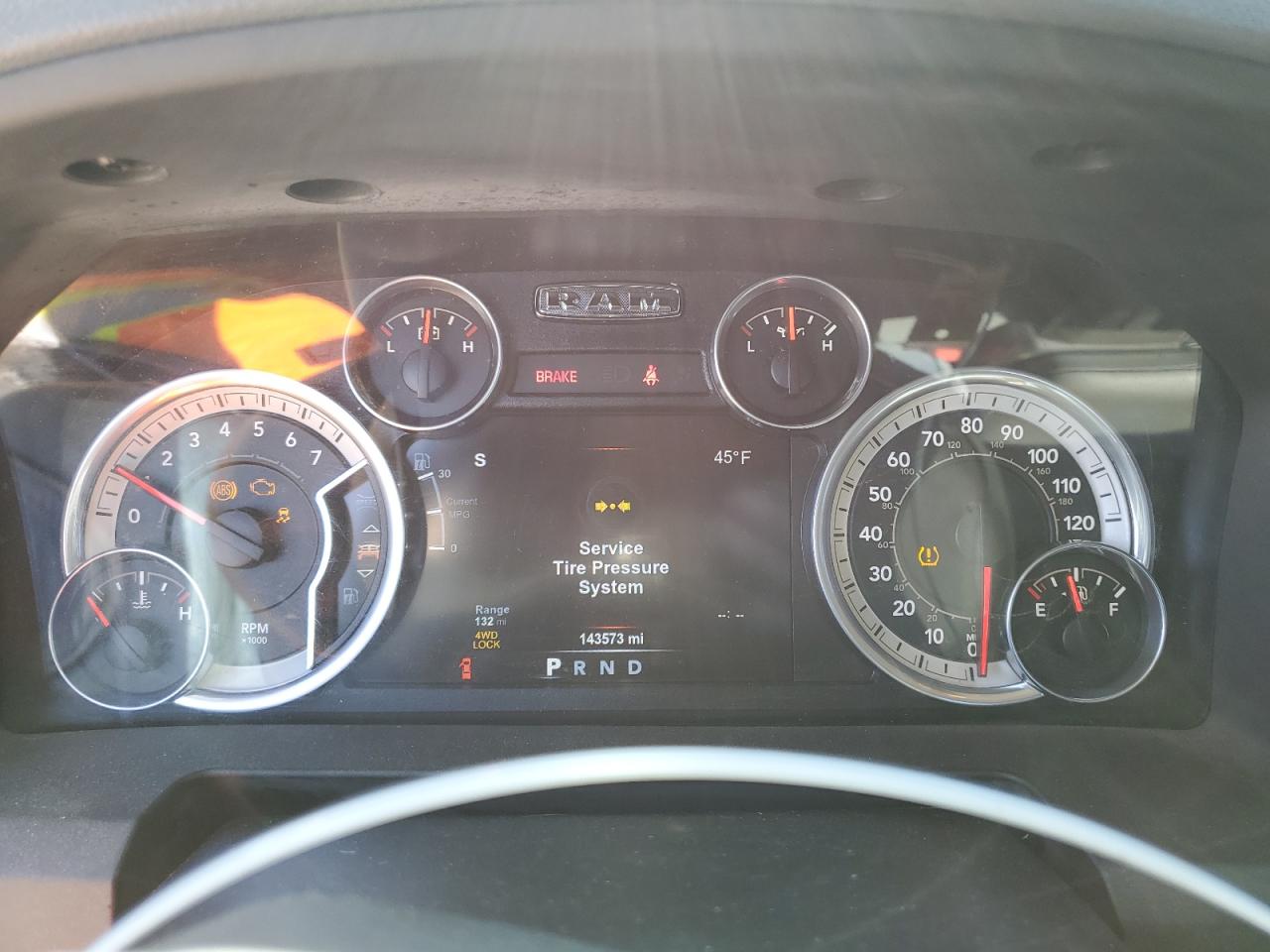 2015 RAM 1500 VIN 1C6RR7LT8FS548814 Copart auction photo, front end / rear end damage thumbnail 9