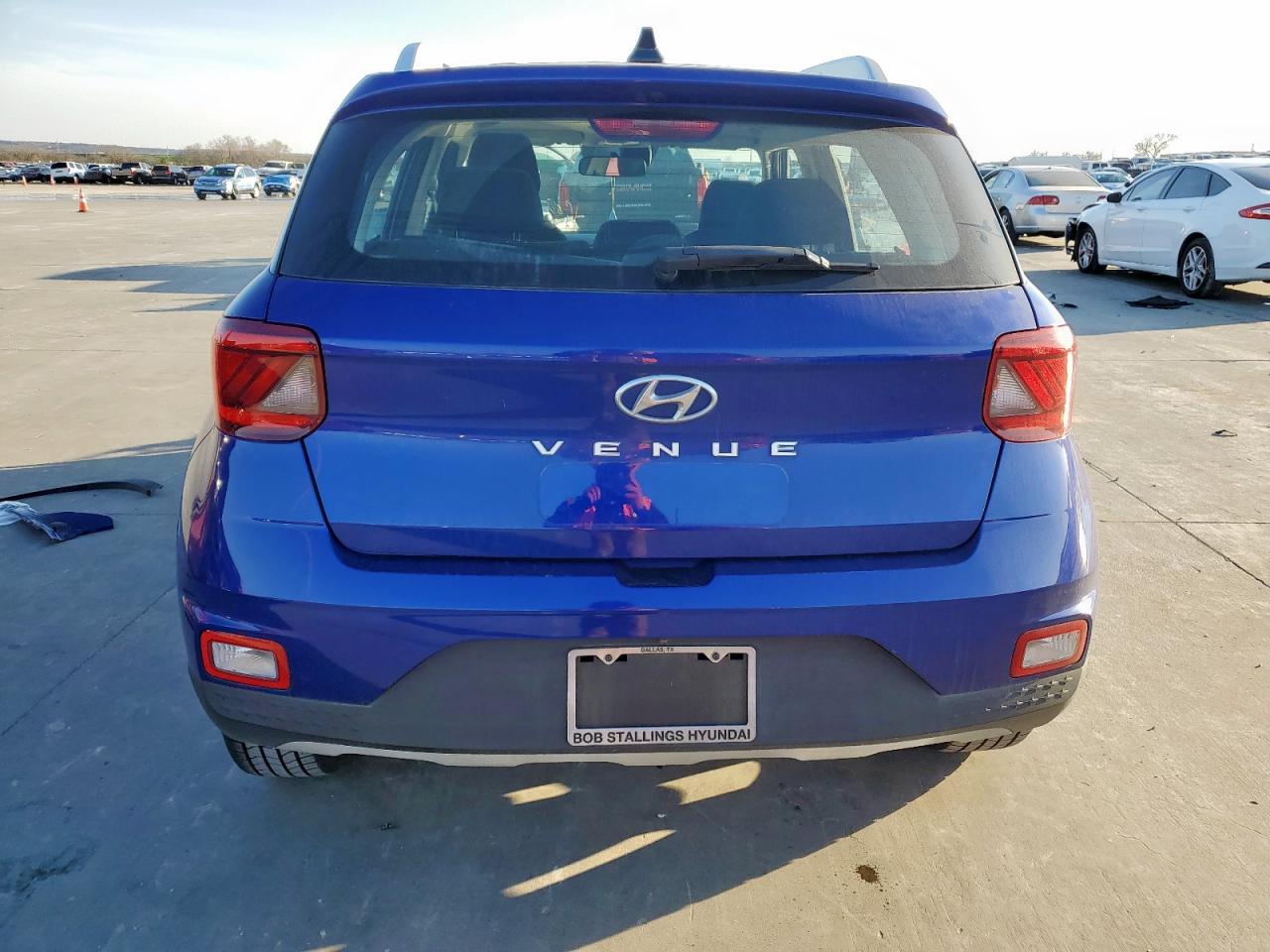2021 Hyundai Venue VIN KMHRC8A30MU116119 Copart auction photo, front end / side damage thumbnail 6