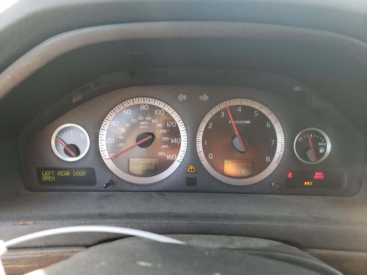 2006 Volvo S80 VIN YV1TS592261429307 Copart auction photo, side damage thumbnail 9
