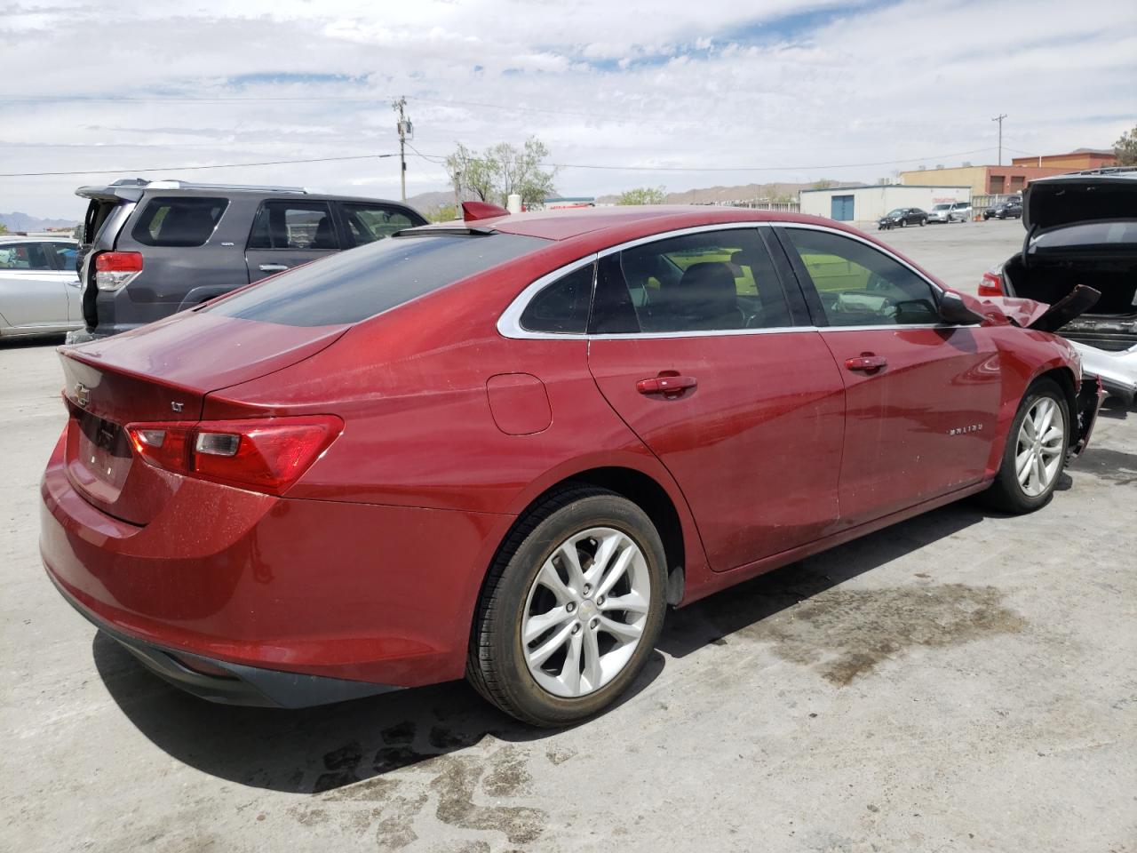 2018 Chevrolet Malibu VIN 1G1ZD5ST1JF104150 Copart auction photo, front end damage thumbnail 3