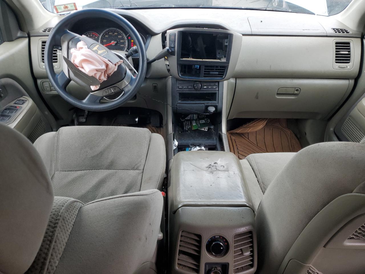 2006 Honda Pilot VIN 2HKYF18416H509119 Copart auction photo, front end damage thumbnail 8