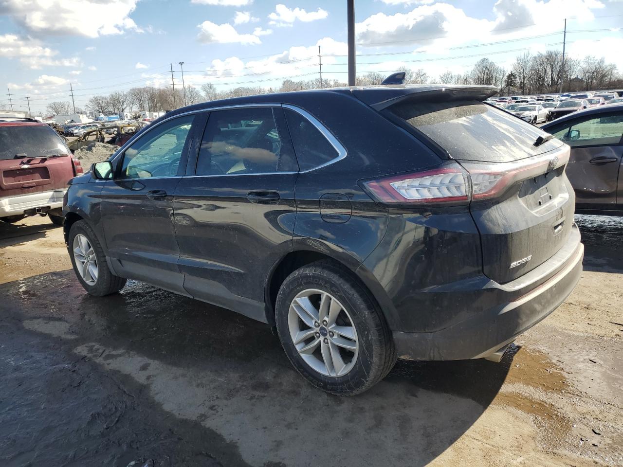 2016 Ford Edge VIN 2FMPK4J96GBB57632 Copart auction photo, front end damage thumbnail 2
