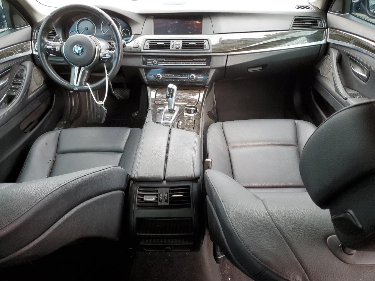 2013 BMW 5er VIN WBAXG5C57DD234386 Copart auction photo, burn - engine damage thumbnail 8