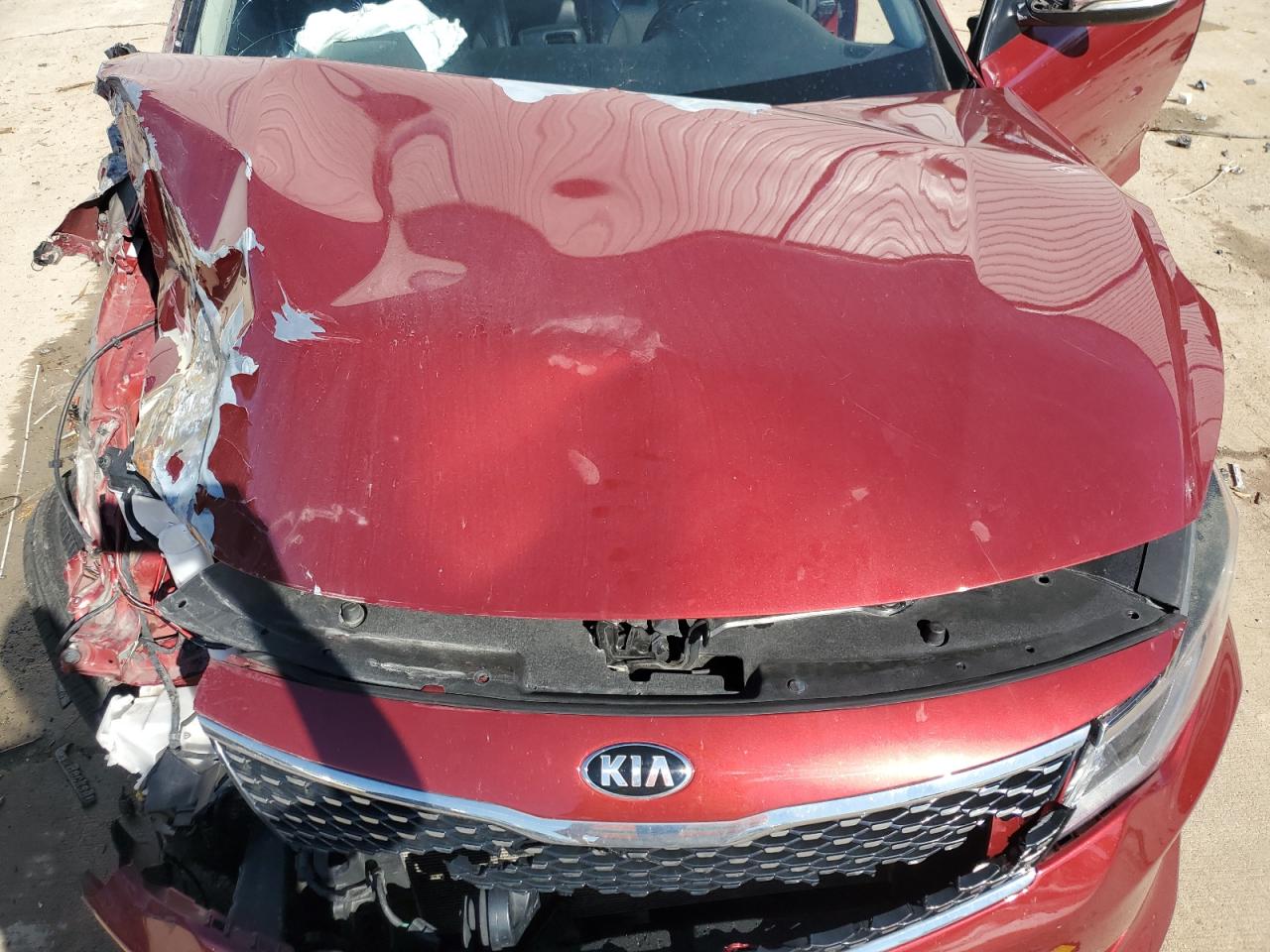 2018 KIA Optima VIN 5XXGT4L33JG214466 Copart auction photo, front end damage thumbnail 12