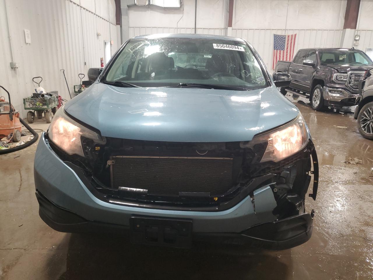 2014 Honda CR-V VIN 5J6RM4H30EL091739 Copart auction photo, front end damage thumbnail 5