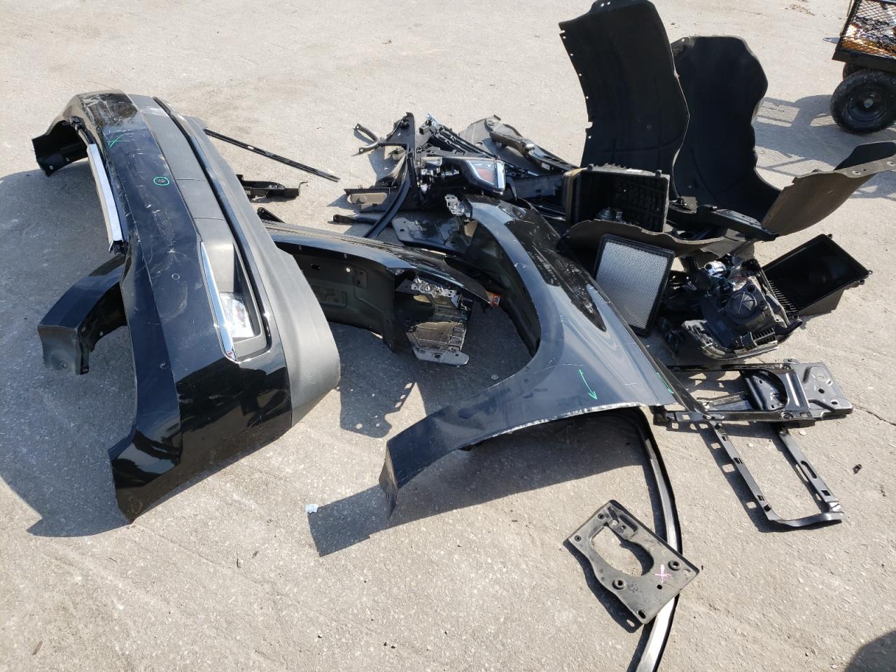 2016 Chevrolet Suburban VIN 1GNSKJKC0GR243059 Copart auction photo, front end damage thumbnail 13