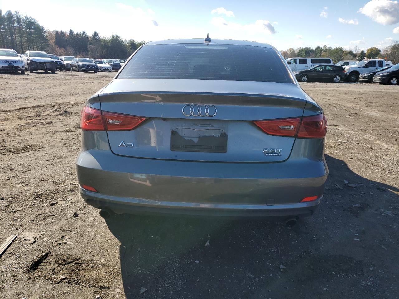 2015 Audi A3 VIN WAUBFGFF2F1116974 Copart auction photo, front end / minor dent/scratches damage thumbnail 6
