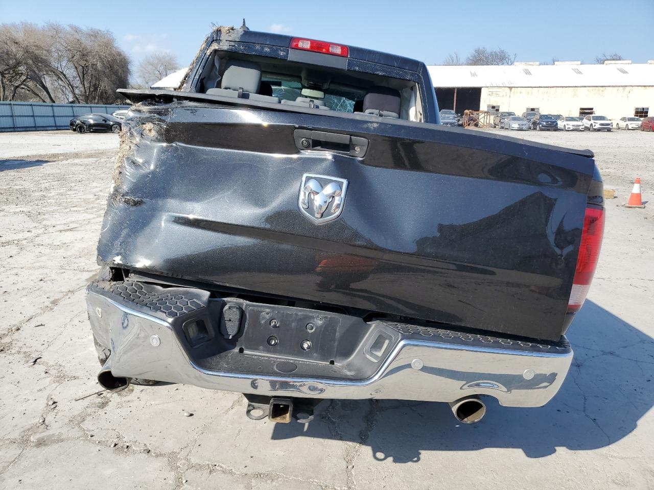 2017 RAM 1500 VIN 1C6RR7LT5HS832307 Copart auction photo, all over damage thumbnail 6