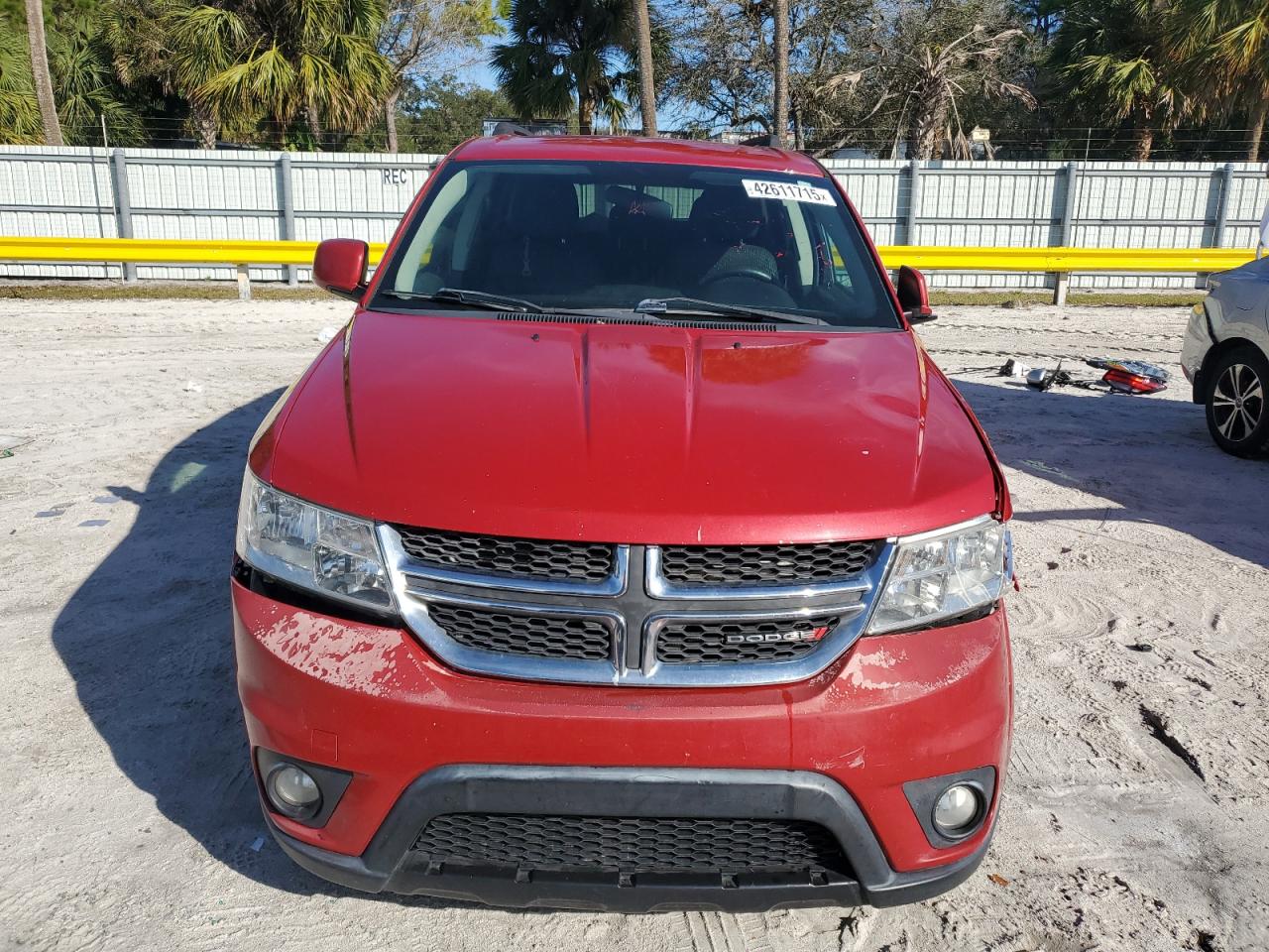 2015 Dodge Journey VIN 3C4PDCBB1FT595164 Copart auction photo, front end damage thumbnail 5