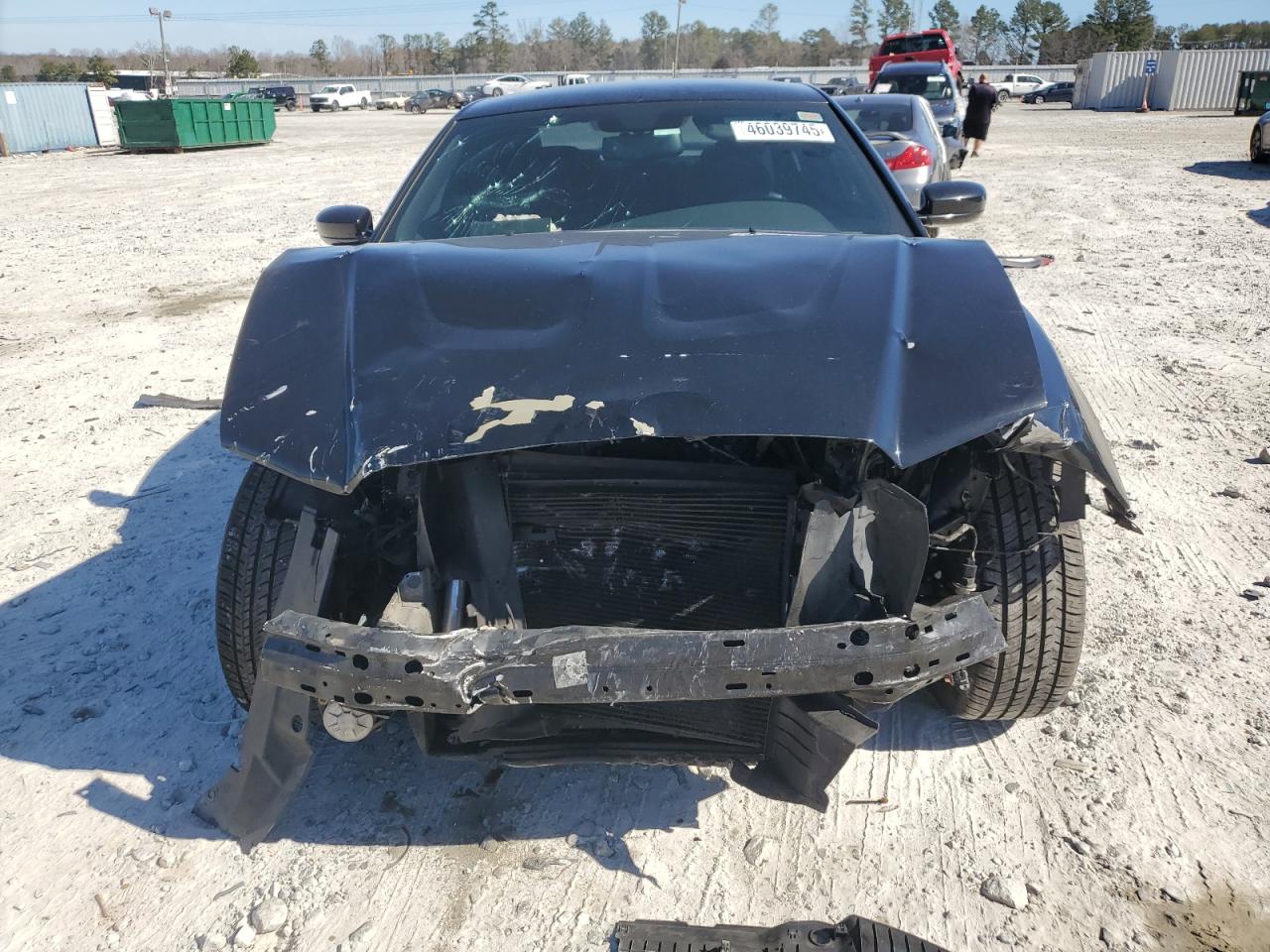2014 Dodge Charger VIN 2C3CDXBG3EH319744 Copart auction photo, front end / side damage thumbnail 5
