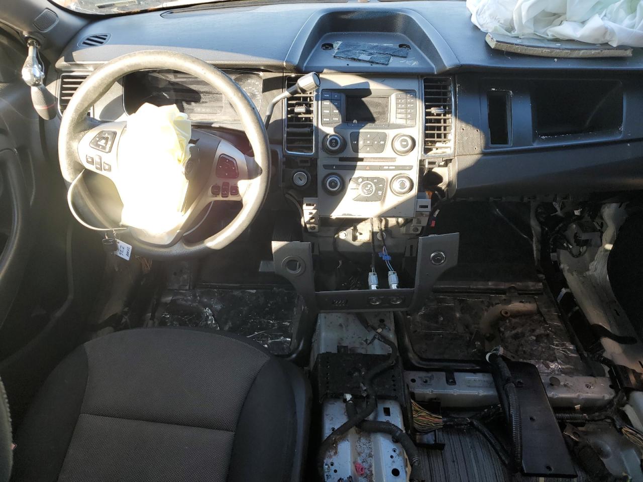 2013 Ford Taurus VIN 1FAHP2M86DG119149 Copart auction photo, all over damage thumbnail 8