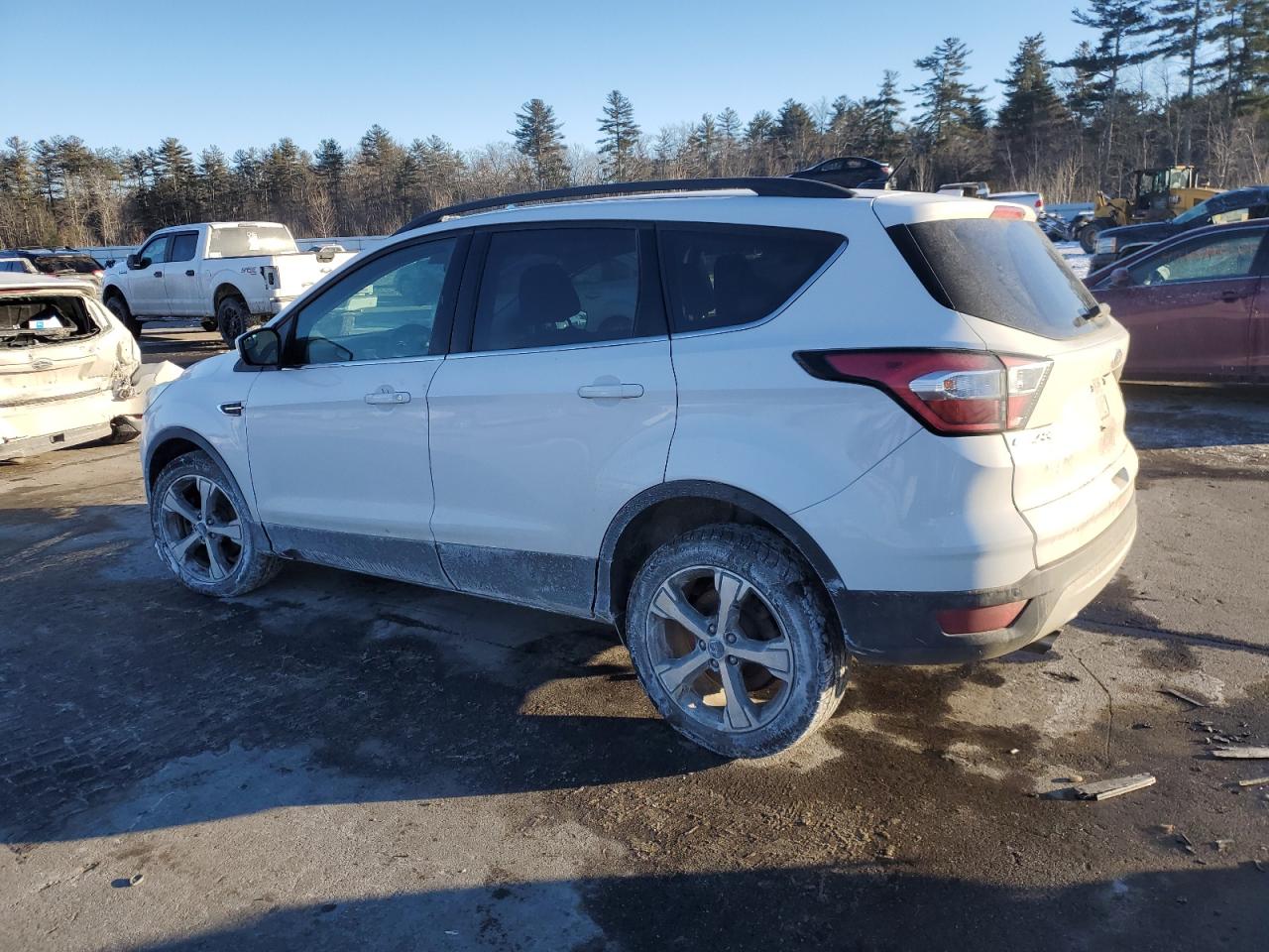 2017 Ford Escape VIN 1FMCU9G97HUD62563 Copart auction photo, front end damage thumbnail 2