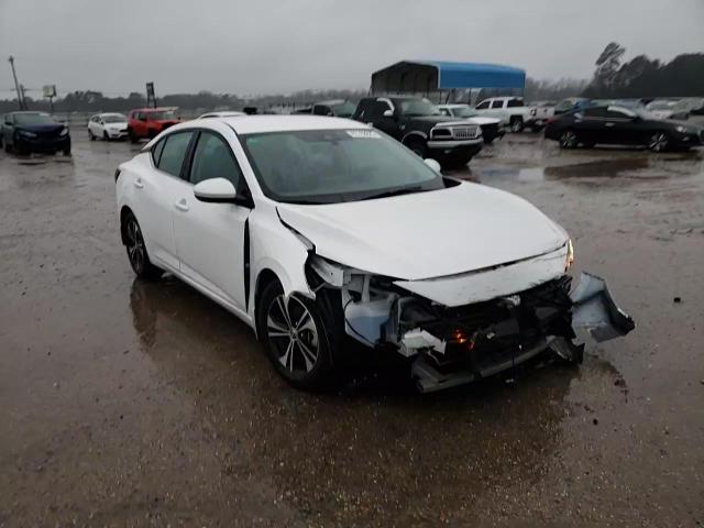 2020 Nissan Sentra VIN 3N1AB8CV6LY216887 Copart auction photo, front end / side damage thumbnail 11