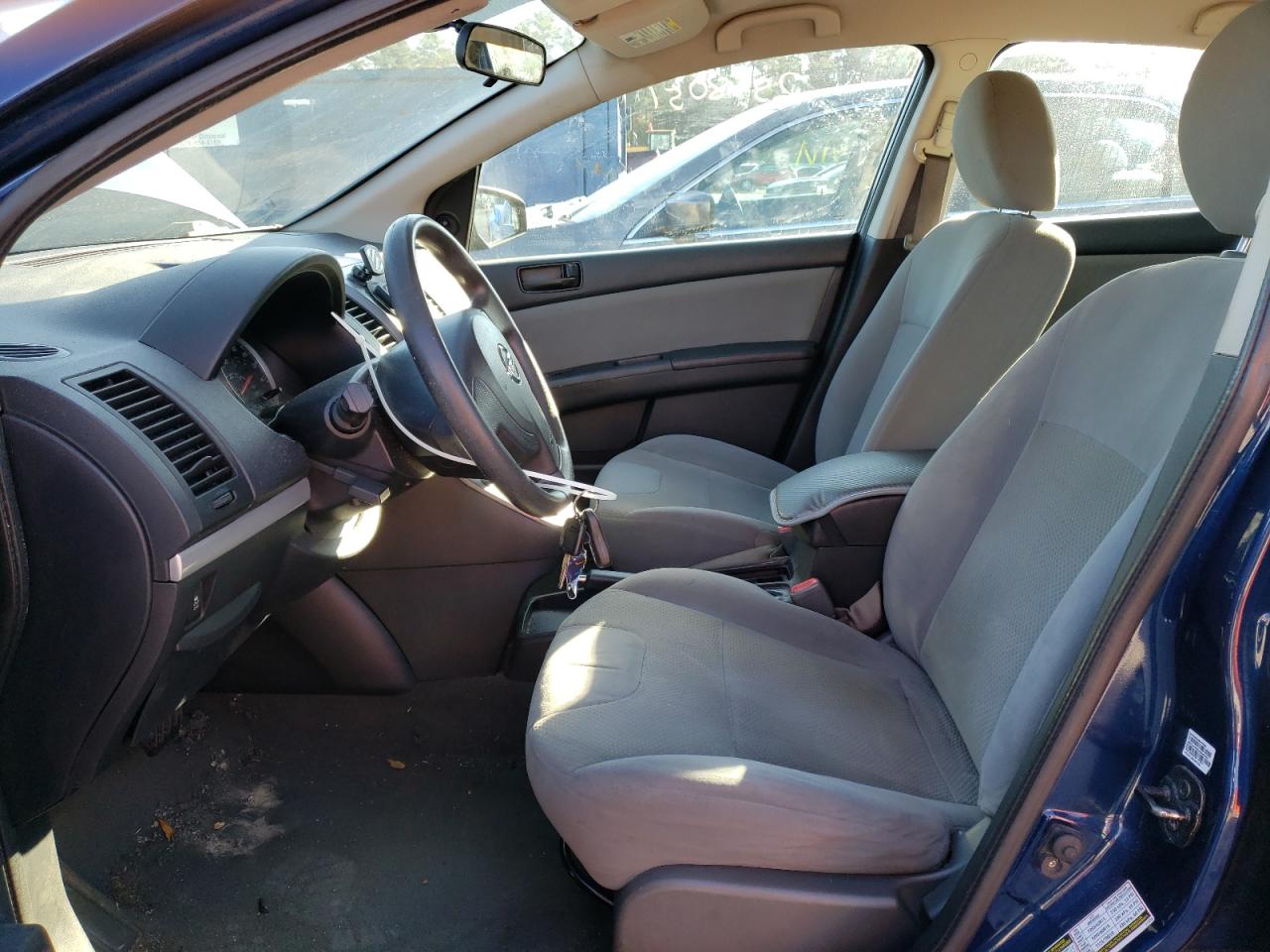 2012 Nissan Sentra VIN 3N1AB6AP5CL737721 Copart auction photo, front end damage thumbnail 7
